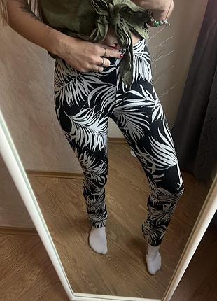 Штани в принт 2