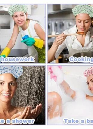 Багаторазові шапочки для душу 4