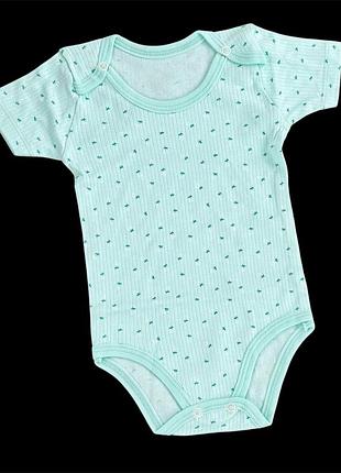 Боді-футболка "прованс", мустанг (трикотаж рубчик) тм "caramio"