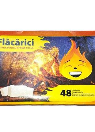 Сухое топливо, планшет (48шт в коробке) flacarici тм румуния