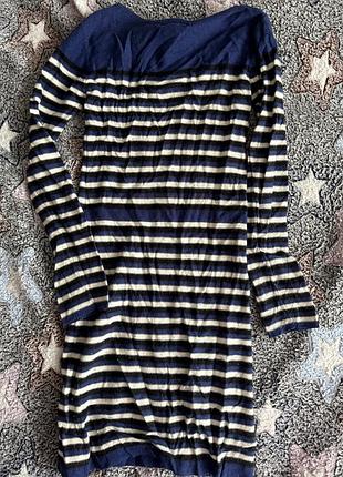 Обтисле смугасте тепле плаття жіноче mango