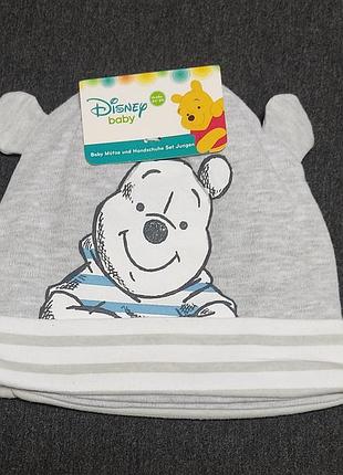 Шапочка з царапками "pooh", бавовна тм "disney"