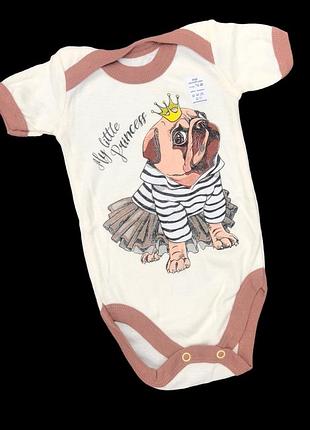 Боди-футболка, хлопок тм "p4" 80 см