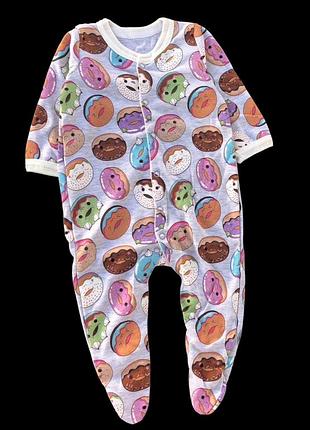 Чоловічок "принт", інтерлок тм "coolton"