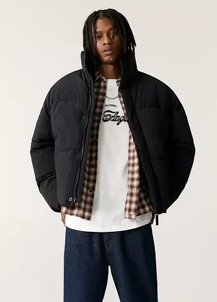 Дута куртка pull&amp;bear boxy fit 7711/515/800 3