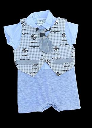 Пісочник "джентельмен" з жилеткою, кулір тм "p4"