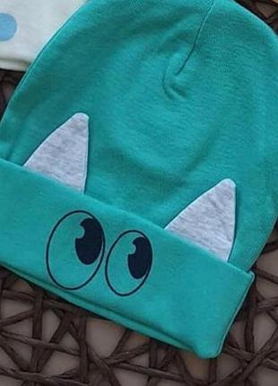 Шапочка, хлопок тм "sweet mario" 12-18 міс, 50 см