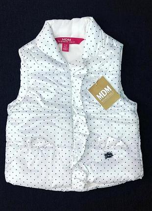 Жилетка "charm", плащівка, синтепон тм "mdm"