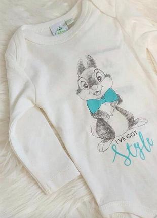 Боді з довгим рукавом, інтерлок тм "disney"
