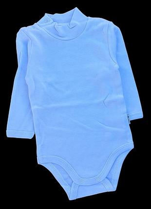 Боди-водолазка, измельченная с начесом тм "dmr" белый, 104 см