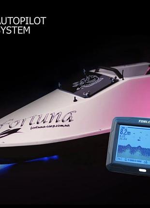 Gps (maxi cortex), ехолот toslon tf300, професійний кораблик фортуна (34000 mah)