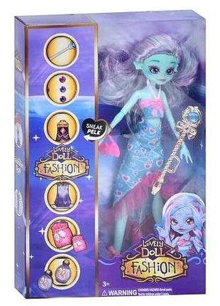 Лялька 26см шарнірна bk513-5-6-7-8/1 сіре волосся тм metr