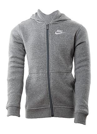 Кофта nike b nsw hoodie fz club bv3699-091