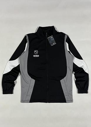 Олімпійка puma king пума кінг чоловіча l чорна з технологією drycell
