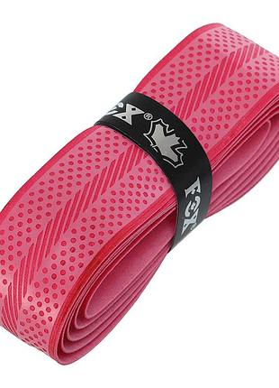 Обмотка на ручку ракетки для бадминтона grip pu-221 розовый (60491025), fox