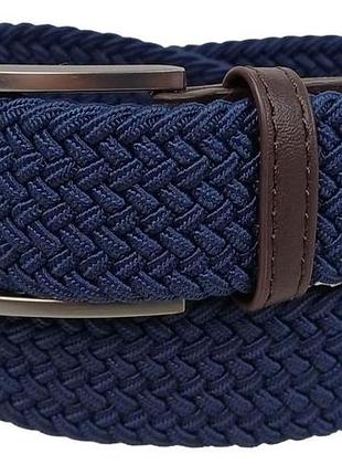 Еластичний жіночий ремінь гумка up2 fashion темно-синій