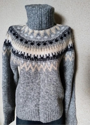 Светр альпака/ поліамід h&m