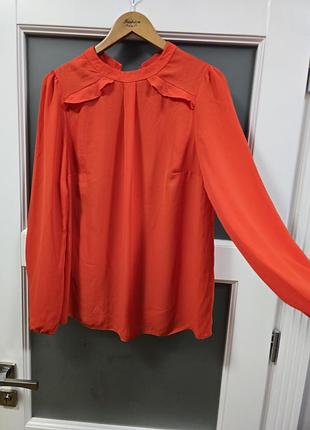 Блуза коралова
