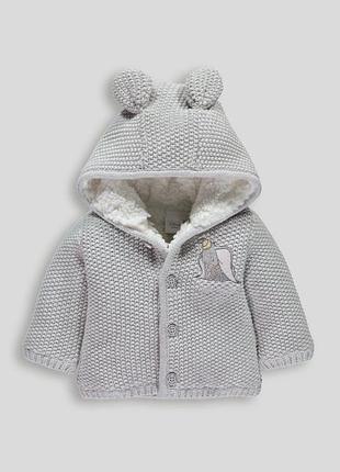 Классная теплая кофта disney baby, кофта на меху, мега теплая кофточка, кофта