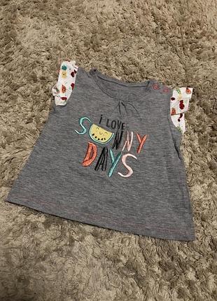 Дитяча футболка на 3-6 місяців