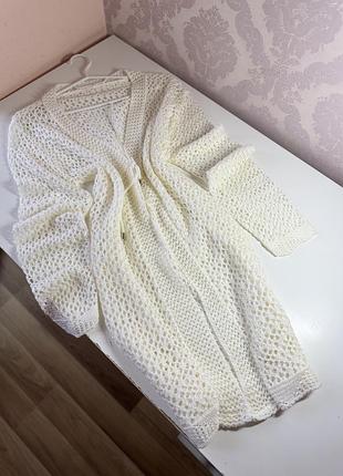 Вʼязана накидка