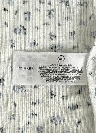 Лонглсів білий primark на ґудзиках 7