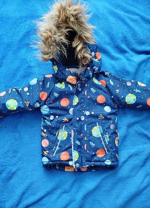 Зимовий костюм (комбінезон) для хлопчика