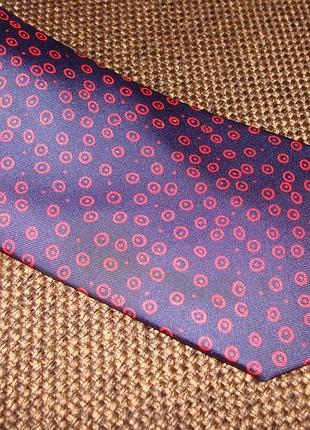 Галстук hermes оригинальный шелк франция винтаж
