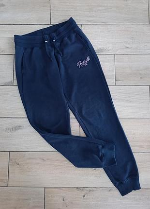 Утепленные женские спортивные штаны с манжетами