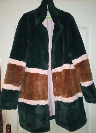 Шуба женская из искусственного меха