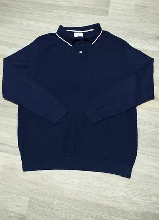 Чоловіча кофта поло easy est 1973 розмір xl, синій