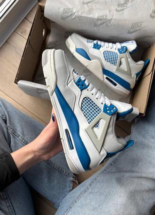 Jordan 4 retro military blue 5