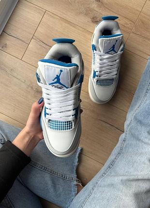 Jordan 4 retro military blue 8
