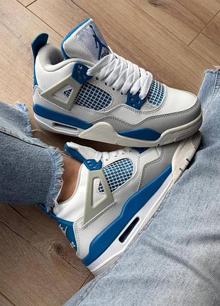 Jordan 4 retro military blue 10