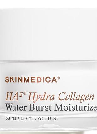 Зволожувальний крем skinmedica ha⁵® hydra collagen water burst moisturizer з веганським колагеном, 50 мл