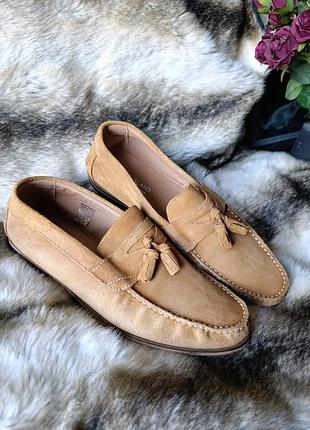 Замшевые мокасины