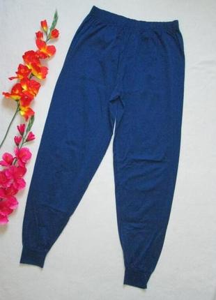 Суперовые хлопковые стрейчевые домашние штаны с менжетами isa bodywear германия