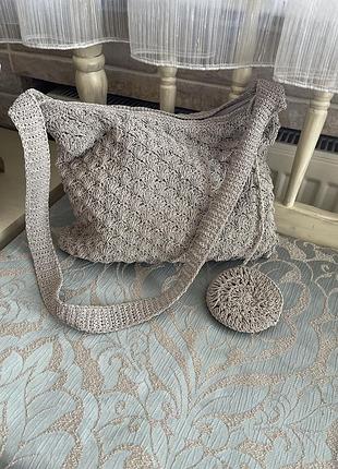 Сумка плетена