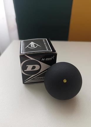 Мяч для сквош dunlop competition n-1str