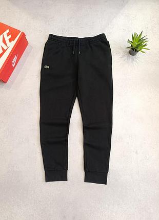 Спортивні чорні штани lacoste m-l