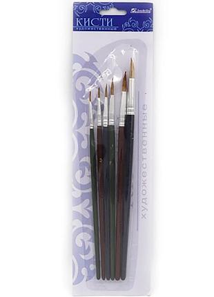 Набор художественных кистей "j.otten" 252a_b в наборе 6 штук