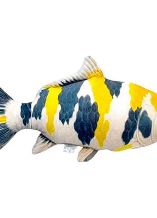 Дитяча м'яка іграшка "золотий короп коі" koi-g, розмір 50 см