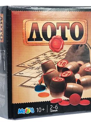 Настольная игра "лото" l0001, от 10-ти лет