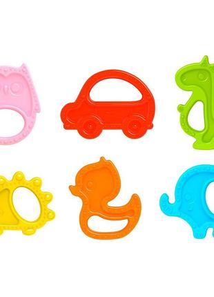 Игрушка детская прорезыватель для зубов технок 9161txk в ассортименте