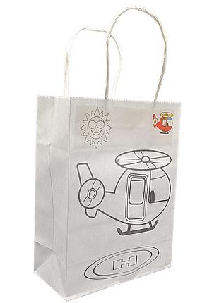 Дитяча розмальовка "транспорт" 23-201-4 з фломастерами