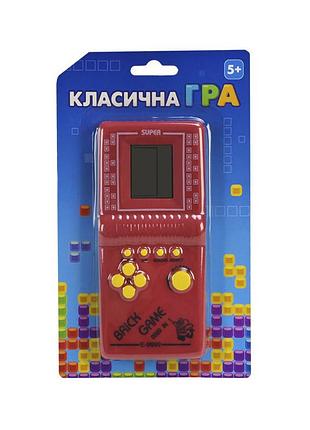 Детская интерактивная игрушка "классическая игра тетрис" 725-60(red) красный