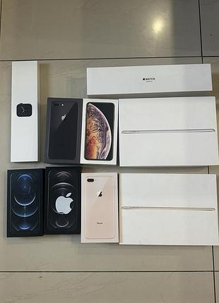 Коробка від айфон, айпад, аппл воч ціна договірна, за всі одразу