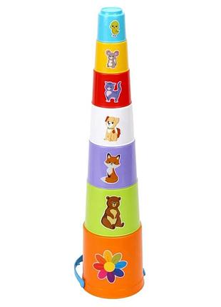 Детский набор "пасочки с ведром" технок 2049txk, 7 элементов