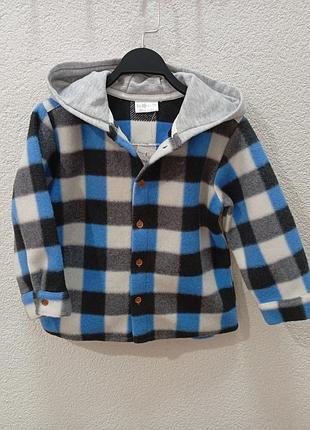 Тепла куртка сорочка