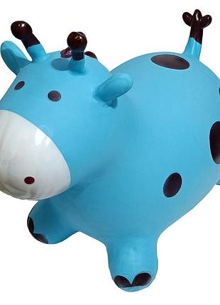 Дитяча іграшка-стрибун "жирафік" rb2522 синій